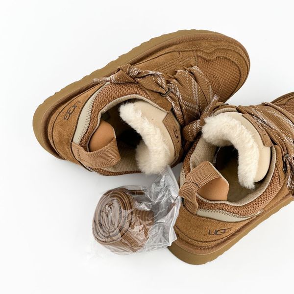 Уггі жіночі UGG Lowmel Chestnut (W1144032-CHE) W1144032-CHE фото