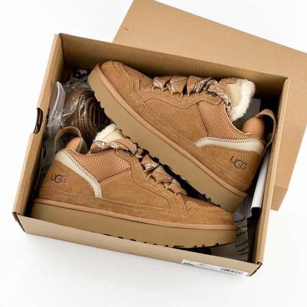Уггі жіночі UGG Lowmel Chestnut (W1144032-CHE) W1144032-CHE фото