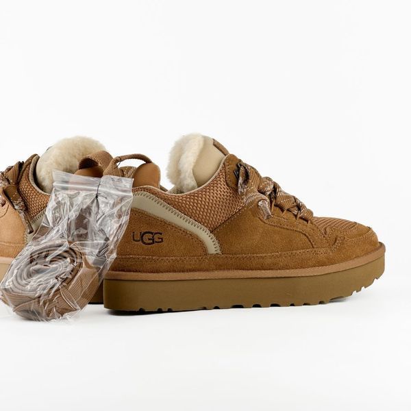 Уггі жіночі UGG Lowmel Chestnut (W1144032-CHE) W1144032-CHE фото